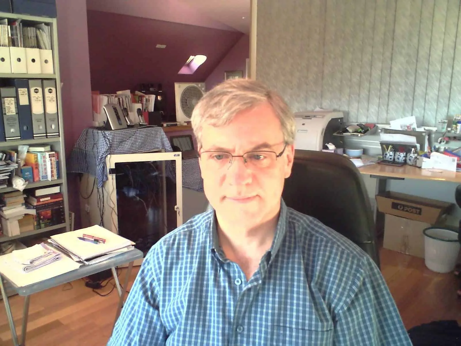Paul Hughes at his office in Melbourne Australia