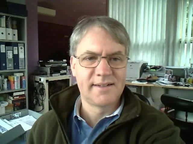 Paul Hughes at his office in Melbourne Australia