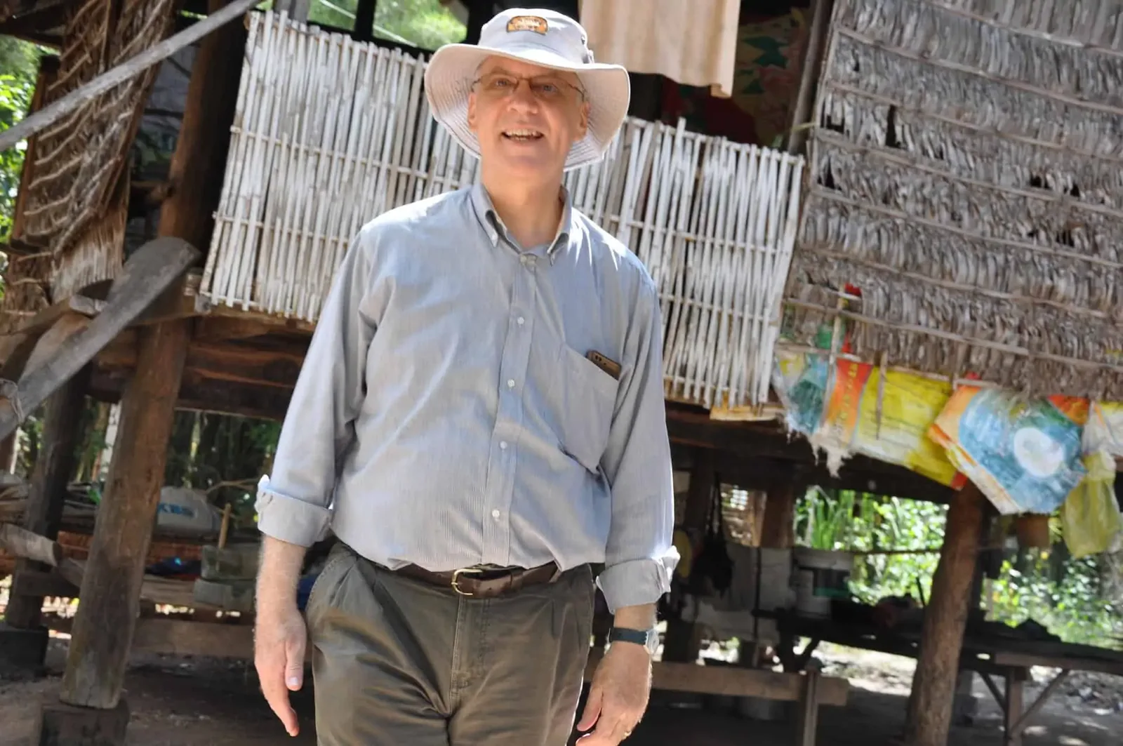 Paul in Kampong Chhnang Province in Cambodia