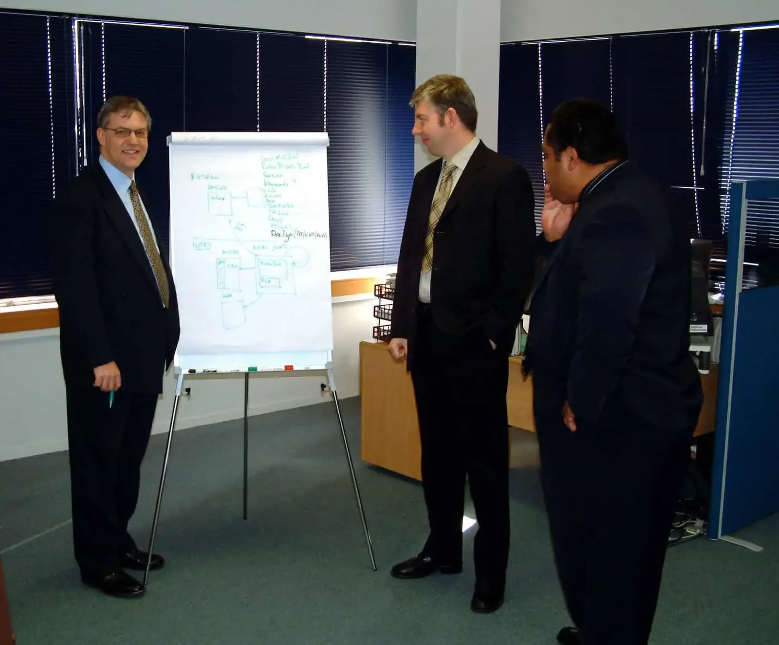 Paul Hughes training staff at Practical Education Institute in New Zealand